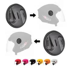 Reparo Fixador Botão Lateral Viseira Capacete New Liberty 3 New Atomic Open Par