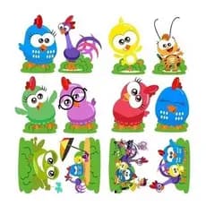 Galinha Pintadinha Candy - 10 Displays De 30cm