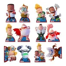 Decoração Capitão Cueca- 10 Displays De 20cm Totens