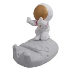 SUPORTE DE MESA PARA CELULAR / TABLET ASTRONAUTA / DUAS MÃOS