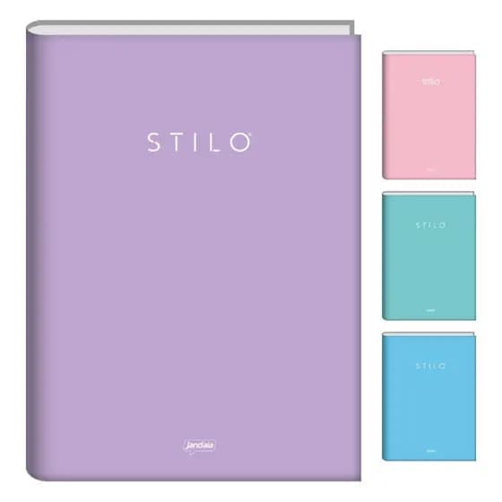 Caderno Brochura Pequeno Jandaia Pastel 1 Matéria 80 Folhas