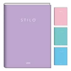 Caderno Brochura Pequeno Jandaia Pastel 1 Matéria 80 Folhas