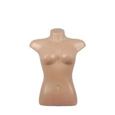 Busto Feminino Expositor Feminino Manequim Bege