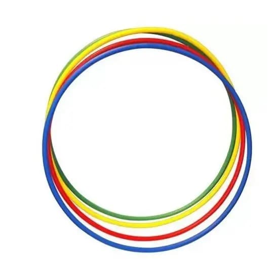 Kit com 2 Bambolês Diversão e Movimento 65 cm Cores Aleatórias