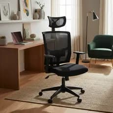 Cadeira Ergonômica Anima Office 312p Com Lombar Regulavel
