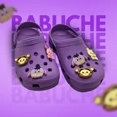 Babuche Infantil Ergonômico menina Bottons Leve macio papete sandalia menino promocao