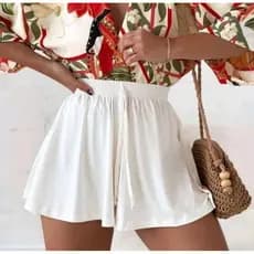 Short Feminino Soltinho Godê Viscolycra
