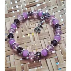 PULSEIRA DE PROTEÇÃO CRISTAL 🔮 POMBA GIRA FARRAPO MULAMBO QUITÉRIA ROSA CAVEIRA