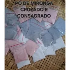 PÓ DE MIRONGA CRUZADO E CONSAGRADO