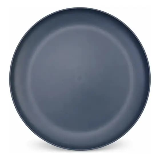 Kit 6 Pratos Raso De Jantar Plastico Luxo Pode Lava Louça E Microondas
