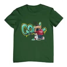 Camisa Feminina Masculina Estampada Algodão Básica Ursinho Pixador