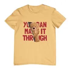 Camiseta Camisa Estampada Feminino Masculino Ursinho