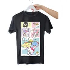 Camisa Feminina Masculina Estampa Sanrio