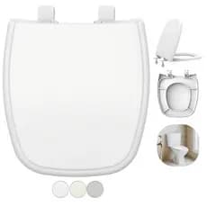 Assento Sanitário Tampa Vaso Fit Celite Polipropileno Reforçado Branco Cinza Pergamon Bege 6lpf