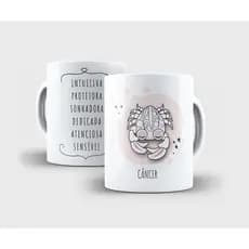 Caneca Personalizada Signo de Câncer - Presente