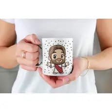 Caneca Personalizada Jesus - ELE VIVE - Presente/Páscoa!!!