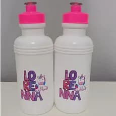 Kit. 2-UNI, Garrafa Squeeze 500ml Personalizada com Nome Infantil e Tema!!!