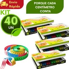 KIT de 5 a 40 Peças de Fita Métrica Para Costura Colorida Corporal Medidas Artesanato 150cm