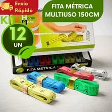 Fita Métrica Caixa Com 12 / 24 / 36 / ou 48 Unidades Para Medição Costura e Medição Corporal