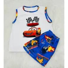 Pijama Infantil de Regata Carros