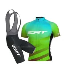 Novo ARRIVAL Outdoor Jersey ERT Ciclismo Masculino De Manga Curta Conjunto De Bicicletas Camisas Respiráveis Bike Clothing Brasil