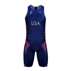 Grande Promoção Roka USA Team Triathlon Race Suit Ciclismo Skinsuit Mans Sem Mangas Swimwear Bicicleta Jersey