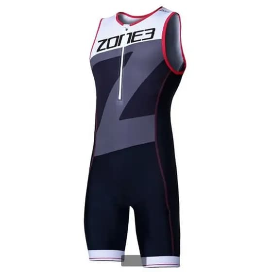 Zone3 Masculino Ciclismo Macacão Trisuit Natação Correndo Sem Mangas Skinsuit Triathlon Aero Corrida Terno