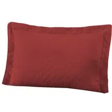 4 Capa porta travesseiro matelado 70x50 vermelho/várias cores disponíveis