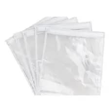 Kit 5 Organizador de Roupa Gaveta Favos de Mel Multiuso Bolsa Maternidade Transparente com Zíper