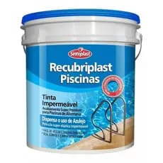 Recubriplast Piscinas Alvenaria 3,6 Litros Base Agua