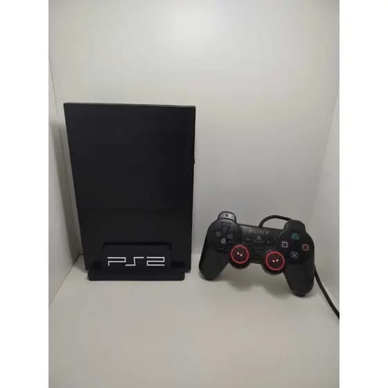Suporte Playstation 2 Slim PS2 Base Vertical Pezinho Apoio Base