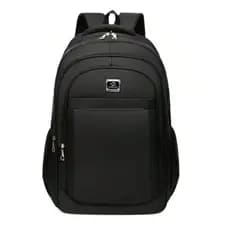 Mochila Bolsa Reforçada Notebook Trabalho Faculdade Coreana Masculina Feminina Preta