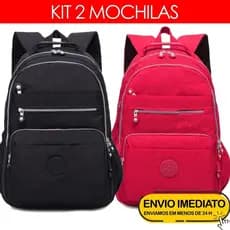 2 Mochilas Unissex para Rotina Intensa | Notebook, Faculdade e Trabalho