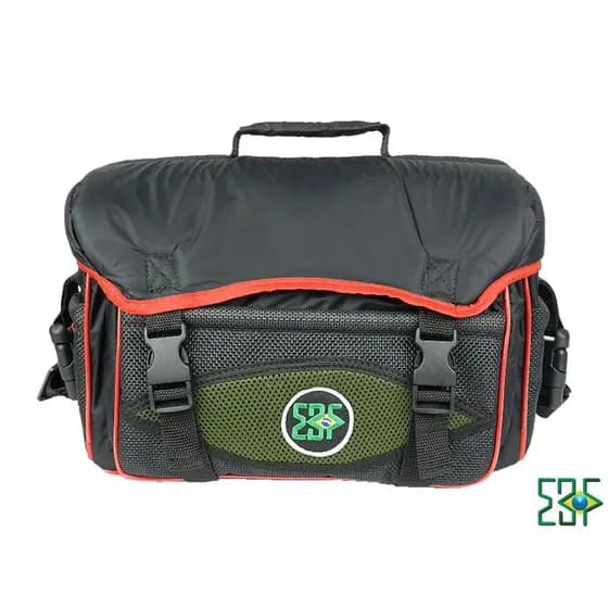 Bolsa De Pesca e Apetrechos EBF PESCA Holiday 251 - Preto e Vermelho