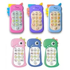 Celular Infantil Celular Infantil Telefone Interativo Musical Unicórnio Bebê ou celular Dinossauro