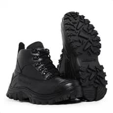 BOTA MILITAR CANO BAIXO  LUGHATO SEMI IMPERMEÁVEL
