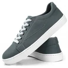 sapatênis conforto casual lançamento masculino