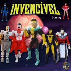 Bonecos Articulados - Dummy - Invencível / Omni-Man / Imperador Viltrumita /  Conquest / Atom Eve