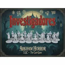 Miniaturas de Investigadores - Elder Sign, Mansions of Madness, Arkham Horror e Hora Final (70 Investigadores)