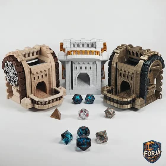 Torres de Dados para RPG - Fortaleza da Engrenagem
