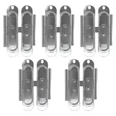 Kit 5 Trinco de Janela de Correr Fecho Para Janela Veneziana com Suporte Para Cadeado