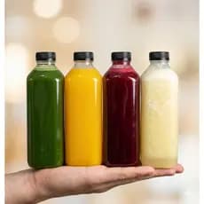 Kit 100 und Garrafa PET 500ml tampa preta Garrafa descartável para suco natural caldo de cana