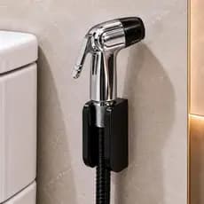 Suporte Ducha Higiênica Sem Furo Com Fita Dupla Face Alta Fixação Ducha Bide