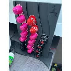 Porta Cápsulas Nespresso Suporte Organizador Ondas para 20 Unidades - Torre Decorativa Premium