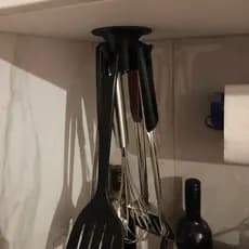 Organizador Giratório 360º Multiuso - Suporte para Temperos, Cosméticos e Cozinha (Branco/Preto)