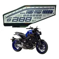 Display Lcd Painel Instrumentos Moto Yamaha Mt09 2019 À 2025