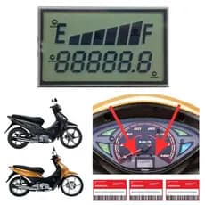 Display Lcd Do Painel Moto Honda Biz 125 Mais 2006 À 2010
