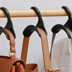 2/3/4 Pcs Cabideiro, Para Uso Em VestiáRios, Para Guardar Bolsas, ChapéUs E CachecóIs.