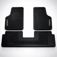Tapete Carro Corsa Borracha Universal 3 Peças Antiderrapante