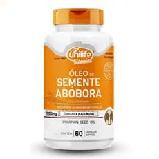 Óleo De Semente De Abobora 120 Capsulas Suplemento Vitamínico - Unilife